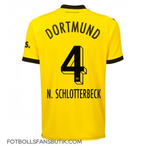 Borussia Dortmund Nico Schlotterbeck #4 Replika Hemmatröja 2023-24 Kortärmad